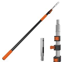 20FT Telescopic Pool Pole, Heavy Duty Swimming Pool Pole Adjustable Length, Alum