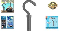 Water-Resistant Hook for Robotic Pool Cleaners – Fits Standard Telescopic Poles