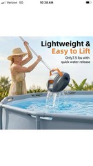 Powerful Cordless Robotic Automatic Pool Vacuum Cleaner for Above Ground Pools