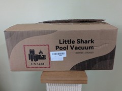 Little Shark Pool Vacuum for Above Ground Pool, Hot Tub Vacuum