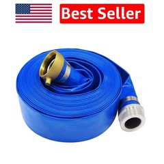Heavy Duty 50 FT PVC Pool Backwash Hose – Flexible, Reliable, and Easy to Store