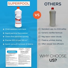 ppool Superfloc Liquid Pool Flocculant