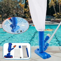 Handheld Vacuum Swimming Pool Jet Cleaner 5Section Pole Ground Spa Pond Fountain