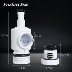 Aftermarket Pressure Relief Valve & D29 UWF Wall Fitting for Polaris 180/280/380