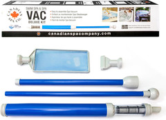 Hot Tub Vacuum Cleaner Set with 3 Attachments, Pool Vacuum Cleaner, Battery-Free