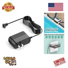 12.6V Charger for Aiper Pool Cleaner Robot, Pool Vacuum Charger for Seagull S…