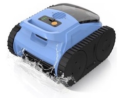 Rosmena Robotic Pool Cleaner Vacuum for Inground Pools Up to 2100 Sq.ft, 190 Min