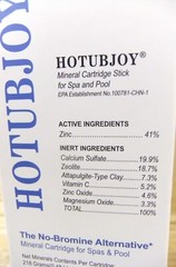 Hotubjoy Grey Mineral Ion Cartridge Stick Replacement For Hot Tub Spa And Pool