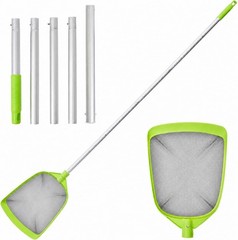 Pool Skimmer Net with 72 Inch Rake and Pole for Cleaning