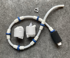 Makhoon Pressure Sided Pool Cleaner Replacement Part – Whip Hose and Bags