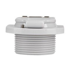 Vacuum Lock Safety Wall Fitting Replacement for Suction Cleaner Light Gray Color