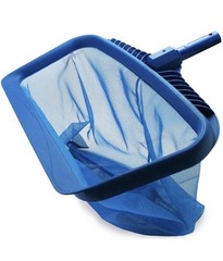 2 Pack-Pool Skimmer Net Heavy Duty Leaf Rake Fine Mesh Net Bag Catcher