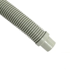 Puri Tech Pool Cleaner Vac Hose Navigator Ultra Aquabug 1.5 inch x 4 feet Grey