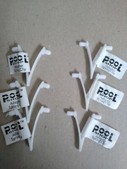 Pool Butterfly Clip V-Clip for Swimming Pool Spa Brush Leaf Rake