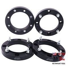 Black Forged 4×156 Hubcentric ATV Wheel Spacers 1 Inch with 1 Inch – Pack of 4