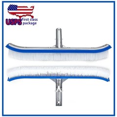 18 Inch Pool Brush Head for Cleaning Pool Walls Inground Pools Tiles Floors
