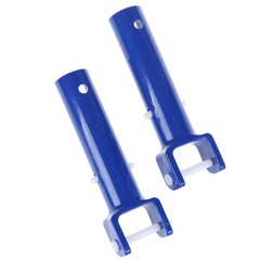 2PCs Vacuum Head Swimming Pool Handle Replaceable Handle With V-Clamp Cle.SE