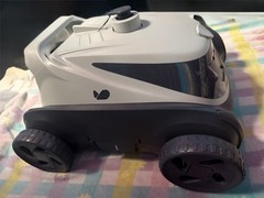 Bublue Robotic Pool Cleaner Gray Black with Accessories Power Cord Brush