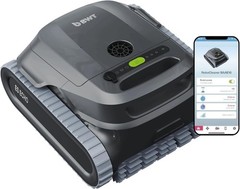 BWT ES Echo Cordless Robotic Pool Cleaner 4,000 GPH Suction 3 Hour Runtime