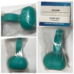 GENUINE KREEPY KRAULY POOL CLEANER MARATHON & VTX FULL EGG FLOAT CAP FOAM KK26M