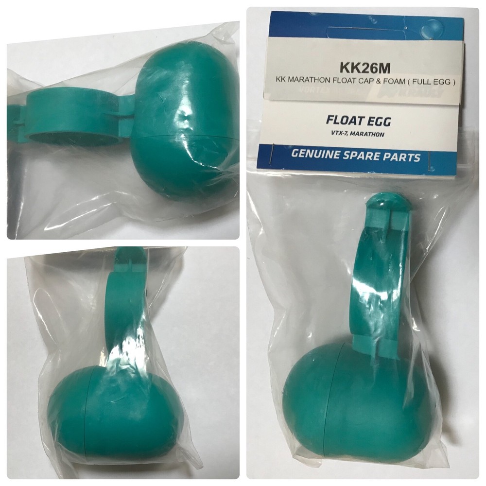 GENUINE KREEPY KRAULY POOL CLEANER MARATHON & VTX FULL EGG FLOAT CAP FOAM KK26M