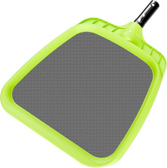 Pool Skimmer Net – Professional Heavy Duty Reinforced Frame Nylon Flat Leaf Rake