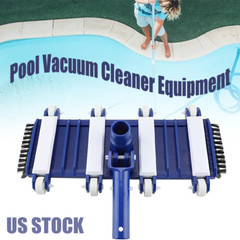 14&Prime; Flexible Vacuum Head With Aluminum Handle Pool Vacuum Head For Water Park