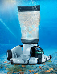 Automatic Leaf Robotic Pool Vacuum Cleaner Heavy‑Duty Pool Opening Heavy Debris