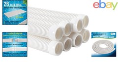 Complete Pool Vacuum Hose Set, 40 Inch Sections Designed for Most Cleaner Brands