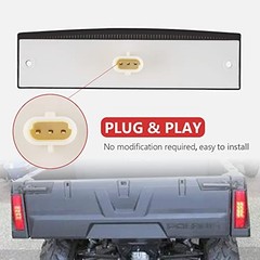 Ranger Rear Tail Light Compatible with Polaris Ranger 400 570 800 2pcs Smoke