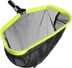 Double-Layer Deep Bag Pool Skimmer Net with Reinforced Frame – Fine Mesh Pool Le