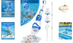 2026 Cordless Pool Vacuum for Inground Pool with Flow Adjustable Suction