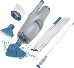 Lightweight Portable Pool Vacuum with 60-Minute Runtime for Easy Spot Cleaning