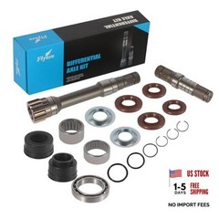Front Differential Axle Intermediate Shaft Inner Shaft Kit Replacement for