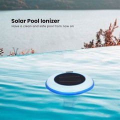 Solar Pool Ionizer Chlorine-Free Sun Shock & Water Purifier Up to 35,000 Gal