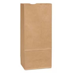 Manufacturer Varies Grocery Bag Flat Bottom 20 lb Brown, Pk500 18420