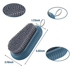 Blue Heavy Duty Nail Brush Fingernail Scrub Brush – Stiff Hand Wash – Heavy Duty