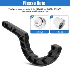 Salt Water Chlorinator Pool Tool Wrench Compatible with Hayward Turbo Cell, F…