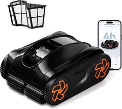 iGarden Cordless Robotic Pool Cleaner, 4H Runtime AI Navigation, Floor & Walls
