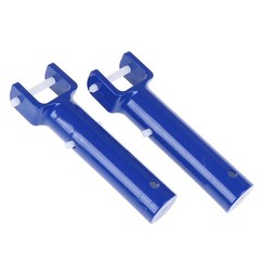 2PCs Vacuum Head Swimming Pool Handle Replaceable Handle With V-Clamp Cle.SE