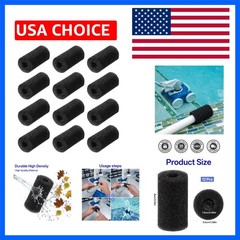 12 Pack Pool Tail Sweep Sponge, High Density Sweep Hose Pool Cleaner Tail Scr…