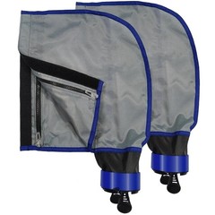 Pool Cleaner Bag 3900 Replacement Double Chamber Nylon Zipper Wide Hook Loop 5 L