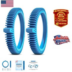 Guaranteed Fit Replacement Tires for Pool Cleaners – 2-Pack Super Hump Design