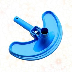 Practical Pool Cleaning Head Buckle Useful Cleaning Brush for Home Hotel (Blue)