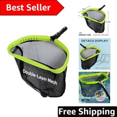 Durable 17.5 » Pool Skimmer Net – Weighted Design for Effortless Debris Removal