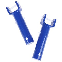 2PCs Vacuum Head Swimming Pool Handle Replaceable Handle With V-Clamp Cle.SE