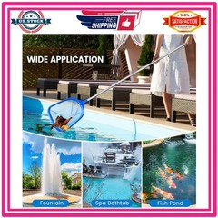 Tavaleu Deep Pool Skimmer Net with Reinforced Frame for Leaf and Debris Removal
