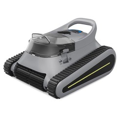 Cordless Robotic Pool Cleaner, Power Suction with Smart Navigation & APP Control