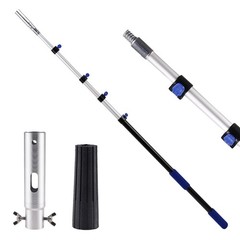 16 FT Aluminum Telescopic Pole for Pool Cleaning, Dusting & Painting