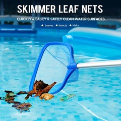Tavaleu Pool Skimmer Net, Deep Pool Leaf Net with Reinforced Frame, Large Cap…